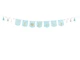Baner PartyDeco Oh Baby z frędzlami 2,5 m Błękitny (GRL100-011) (5904555015227) - obraz 3