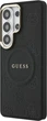 Чохол Guess Saffiano Peony Embossed Ring MagSafe для Samsung Galaxy S26 Ultra Black (GUHMS26LPSAMSECK) - зображення 3