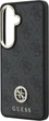 Etui Guess 4G Big Rhinestone Triangle Strap MagSafe do Samsung Galaxy S26 Black (GUHMS26SP4G4DCSK) - obraz 6