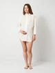 Батистовая рубашка для беременных и кормящих мам KOKO Boutique белая XXL - изображение 3