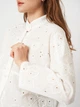 Батистовая рубашка для беременных и кормящих мам KOKO Boutique белая XXL - изображение 6