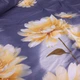 Простынь MirSon Сатин 22-1471 Golden Bloom 150х220 см (2200013312352) - изображение 4