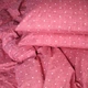 Простынь MirSon Бязь 17-0965 Blush Dots 200x220 см (2200013259848) - изображение 3