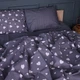 Простынь MirSon Бязь 17-0966 Hearts Story 180x220 см (2200013260479) - изображение 2