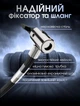Автомобильный компрессор SUITU ST-9624 12 В от прикуривателя портативный насос для шин и колес авто, мотоцикла, велосипеда, самоката и мяча до 150 PSI до 30 л/мин цифровой дисплей автостоп LED-подсветка шланг 18 см черный - изображение 6