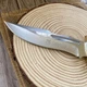 Охотничий нож с деревянной рукояткой 30 см + точильный камень - изображение 4