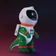 Нічник динозавр астронавт Dinosaur Astronaut Space Projector G6076 - зображення 3