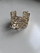 Широкий браслет-кафф «Корал» Honey Fashion Accessories золотистий (12-90) - изображение 4