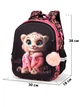 Ортопедический школьный рюкзак 6 в 1 для девочки School Standard 38х30х18 см с Тигром для младших классов (SET 170-63) - изображение 5