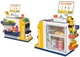 Supermarket LeanToys Kasa fiskalna i skaner z efektami 48 elementów 638290 (5905991014775) - obraz 2