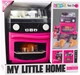 Piekarnik zabawkowy LeanToys My Little Home z akcesoriami 13 elementów Różowy 749646 (5905991085638) - obraz 1