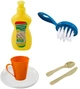 Zlewozmywak LeanToys Love House z obiegiem wody z akcesoriami 12 elementów 745882 (5905991083146) - obraz 3