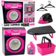 Pralka zabawkowa LeanToys My Little Home z akcesoriami i efektami 8 elementów 714143 (5905991061205) - obraz 2