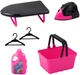 Pralka zabawkowa LeanToys My Little Home z akcesoriami i efektami 8 elementów 714143 (5905991061205) - obraz 3