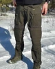 Тактичні Штани Kalista Military Full-Pro з прихованими наколінниками олива розмір M - изображение 3