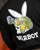 Худі Crop з принтом Warboy чорне розмір M - зображення 7