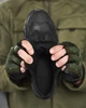 Шкіряні Кросівки Transfer з сітчастими вставками чорні розмір 42 - зображення 2