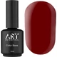 База для нігтів ART Color Base кольорова №011 Dark Red 15 мл - изображение 1