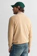 Чоловічий бежевий джемпер CLASSIC COTTON C-NECK Gant M 8030561 - изображение 3