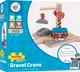 Дерев'яна траса Bigjigs Toys Гравійний кран 2999505 (691621092538) - зображення 1