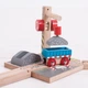 Дерев'яна траса Bigjigs Toys Гравійний кран 2999505 (691621092538) - зображення 3