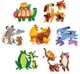 Puzzle Banana Panda My First: małe zwierzęta 7 elementów 3695030 (5902983493457) - obraz 2