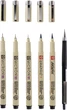Zestaw linerów Sakura Pigma Micron Unique Manga 6 szt (8712079397609) - obraz 3