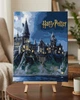 Картина по номерам Ideyka WB Harry Potter: Хогвартс ночью с красками металлик extra 40х50 см (KHO5230) - изображение 2