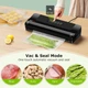 Вакуумний пакувальник Bonsenkitchen VS1900, 125 Вт, для сухих та вологих продуктів - изображение 5