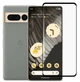Захисне скло 3D Full Cover для Google Pixel 7 Pro — повне покриття, чорна рамка - изображение 1
