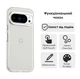 Чохол AeronGuard для Google Pixel 10 Pro XL | Тонкий матовий білий Frosted, протиударний, силікон + пластик - изображение 10