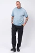 Штани Stone Island Mercerised Organic Cotton Ripstop Cargo Pants Black L1S153100007-S0298 V0029 - изображение 3