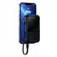 Повербанк 10000mAh 20W Baseus Qpow Pro Digital Display Fast Charge QC3.0+PD3.0 Power Bank Зовнішній акумулятор з вбдованим кабелем Lightning 3A 0.3m W (PPQD020001) Black - зображення 3