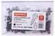 Саморез кровельный с шайбой и сверлом Apro 4.8 x 35 мм RAL 8017 (в упаковке 50 шт.) - изображение 1