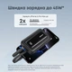 УМБ Anker 20000 mAh 45W Built-In Dual USB-C Cables Black (A1681H12) - изображение 4