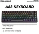 Механическая клавиатура Apayado A68 Blue switch (черная) - изображение 2