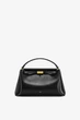 Сумка женская с логотипом JW PEI Carmen Black Handle Bag Черный - изображение 1