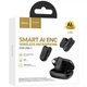 Мікрофон бездротовий Hoco L26 Dual-mic Smart AI шумопоглинання Type-C Петличний для Android кліпса Чорний - изображение 2