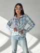 Рубашка корсетная 316г1433 голубой one size - изображение 4