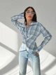 Рубашка корсетная 316г1433 голубой one size - изображение 5