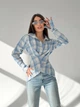 Рубашка корсетная 316г1433 голубой one size - изображение 7