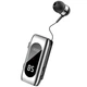 Bluetooth гарнітура XO BE37 Clip з цифровим дисплеєм для телефону V 5.2 140mAh навушник для роботи для дзвінків Чорний - изображение 1