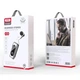 Bluetooth гарнітура XO BE37 Clip з цифровим дисплеєм для телефону V 5.2 140mAh навушник для роботи для дзвінків Чорний - изображение 2