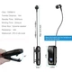 Bluetooth гарнітура XO BE37 Clip з цифровим дисплеєм для телефону V 5.2 140mAh навушник для роботи для дзвінків Чорний - изображение 5