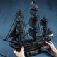 Конструктор пазл Корабль Месть королевы Анны CubicFun 3D 180 деталей Черный (28713) - изображение 2