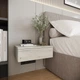 Подвесная прикроватная тумба 2 шт KOMTO Monaco 2 Дуб крафт белый (p-186-2531) - изображение 2