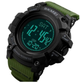 Мужские часы SKMEI 1356AG Compass Army Green - изображение 3