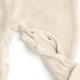 Хлопковый комбинезон Chicco Baby Cloud, цвет бежевый, размер 62 (261.01521.060) - изображение 4