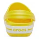 Крокси жіночі сабо Crocs Crocband Lemon/White 43 жовті - изображение 5