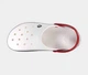 Крокси жіночі сабо Crocs Crocband White/Blue 44 білі - изображение 4